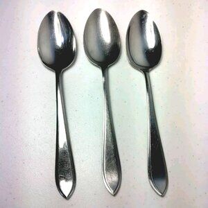 Inoxa Flatware Vlekvrij Massief Tablespoon Lot 3 Holland Stainless Steel 7.25"